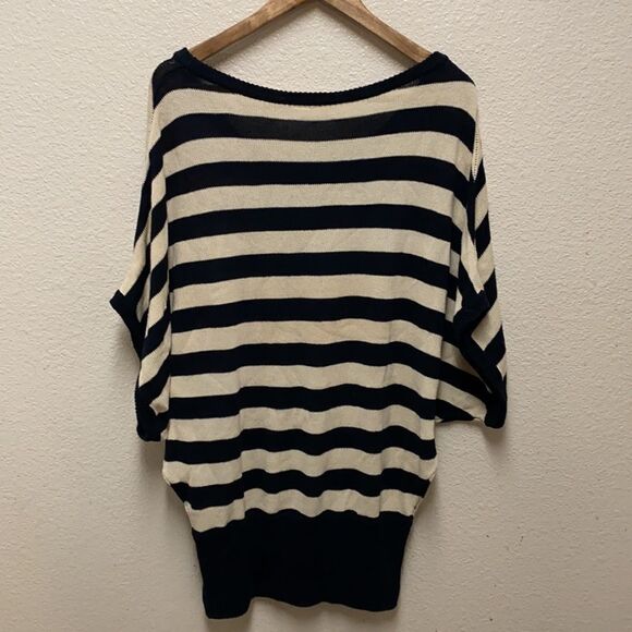 Anthropologie Moth Striped Dolman Sweater Small - Picture 5 of 6
